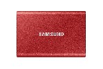 Външен SSD Samsung T7 Indigo Red SSD 2TB, USB-C, Червен