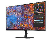 Monitor LED Samsung LS27B800PXPXEN HRM S80PB, 27" UHD FLAT 16:9 (3840x2160) IPS 60Hz, 350 cd/?, 1000:1, HDR400, 5ms, 178/178, 1xDP 1xHDMI, 3xUSB 3.0 1xUSB-C (90W), 3.5 Jack, Tilt/Pivot/Swivel/HeightAdj, VESA 100x100, 3Y