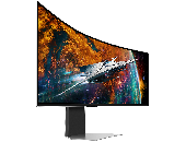 Monitor LED Samsung LS49CG950SUXDU Odyssey G95SC, 49" DQHD Curved 1800R 32:9 (5120x1440) QD-OLED 240Hz, 250 cd/m2, 1000000:1, 1xDP, 1xHDMI, 1xUSB Type-C, Speakers 2x5W, 3x USB, Tilt, Height Adj, Vesa 100x100, 2y